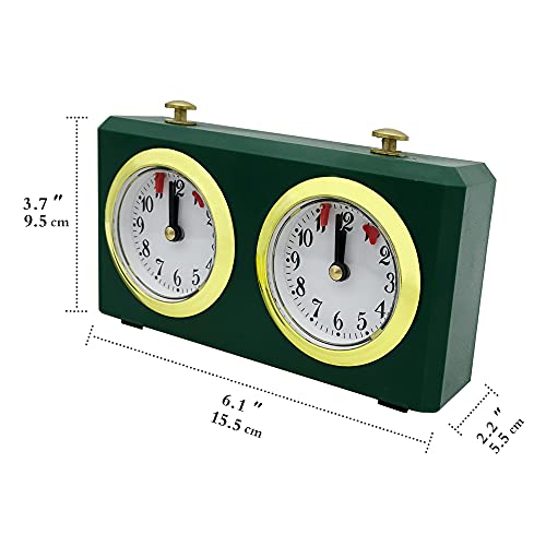 Mechanical Chess Clock Analog for Board Games Chess Timer Clock