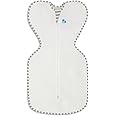 Love to Dream Organic Swaddle, Baby Sleep Sack, Swaddle Up Self-Soothing Swaddles for Newborns, Get Longer Sleep, Snug Fit Helps Calm Startle Reflex, 1.0 TOG Sleep Sack, 13-18.5lbs, Cream