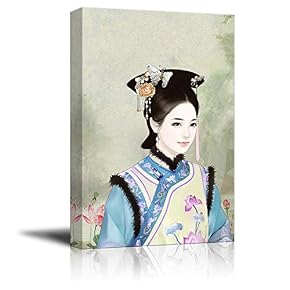 Chinese Classical Beauty Painting Wall Bedroom Living Room