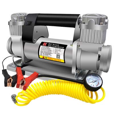 Mrcartool Click Image to Open expanded View Portable Air Compressor, 12v 480W Heavy Duty Air Pump, Tire Inflator 150-200 PSI for Road Vehicles, Trucks, RVs, Bikes and Cars (12V S) - Thumbnail 7
