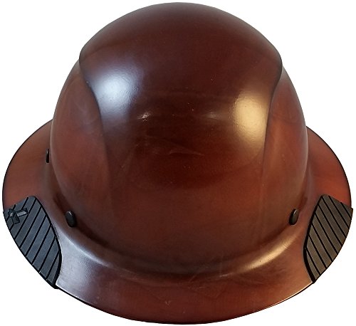 DAX Fiberglass Composite Hard Hat with Hard Hat Tote- Full Brim, Natural Tan
