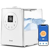 LEVOIT Humidifiers for Bedroom, Large Cool and Warm Mist Humidifier for Room, Smart 6L Top Fill A...