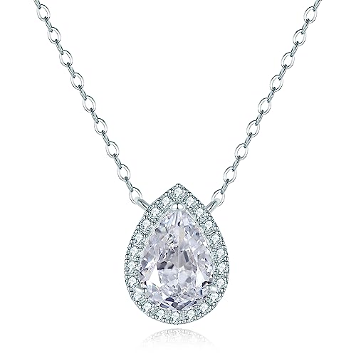 ALQDLI 925 Sterling Silver Simulation Diamond