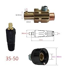 RIVERWELD TIG Welding Cable Panel Connector Plug