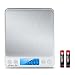 GDEALER DS1 Digital Pocket Kitchen Multifunction Food Scale for Bake Jewelry Weight, 0.001oz/0.01g 500g, Tare, Stainless Steel, Backlit Display, Silver primary