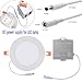 SinLoon DC Power Cable 2.1 x 5.5mm (Male & Female) DC Plug Power Supply Adapter Extension Cable with Bare Wires 20AWG Connectors for 5V / 12V / 24V security CCTV parking Came (5 PairsDC5.5 2.1 White)