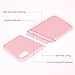 iPhone X Case, Liquid Silicone Gel Rubber Matte Shockproof Anti Scratch Minimalist Thin Ultra Slim Case Fit Soft Microfiber Lining Shock Absorbent 3D Full Protective Cover for iPhone X 10 (Pink)