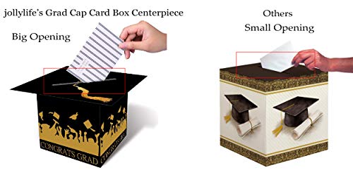 4 Grad+Cap+Card+Box+Centerpiece