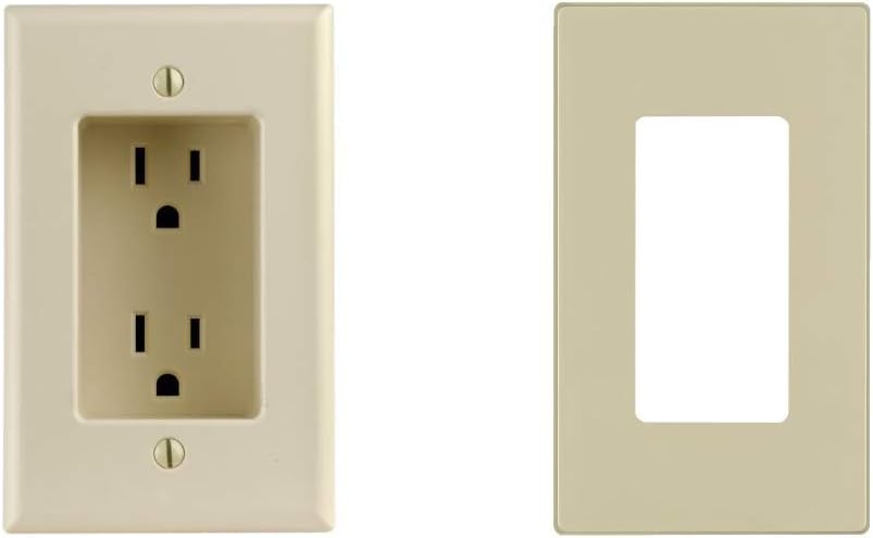 Leviton 689-W, 1-Pack, White - Electrical Outlets - 