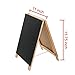 Natural Finish 16-Inch Wood A-Frame Erasable Chalkboard Menu Sign/Tabletop Board/Wedding Signage