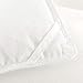 downluxe Lightweight White Down Comforter King Size - Down Duvet Inserts,230 Thread Count 550+ Fill Power,100% Cotton Shell Down Proof with Tabs