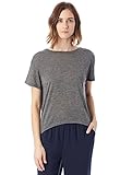 Alternative Womens Pony Melange Burnout T-Shirt w/ Back Strap - 02623B2