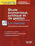 Image de Etude économique, juridique et de gestion de l'entreprise hôtelière : BTS Hôtellerie et restauration