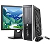 HP Elite Desktop Computer Package – Windows 10 Professional, Intel Quad Core i5 3.2GHz, 8GB RAM, 500GB HDD, 22inch LCD…