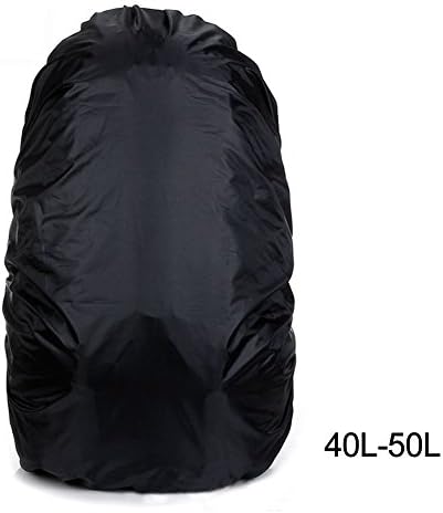 YSB Backpack Rain Cover Waterproof Rucksack Dustproof Bag for Hiking Camping Traveling Mountaineering bag Suitable for 45L-55L Backpack with Nylon (45l)