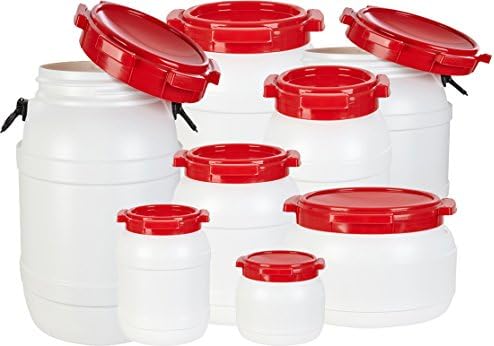Wide Neck Containers in Various Sizes, Air and Waterproof Transport Containers
