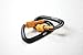 Montem The Best Ultra Sturdy Locking Carabiners x2 / 5KN / 1100 lbs of Force/Perfect Hammocks/All Camping Hammocks - Made from Light, Strong & Powerful Aircraft Grade Metal (Black/Gold)
