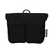 Case Star ® Black Color Neoprene Battery Carrying Case Sleeve with 2 Pieces Clear Plastic Waterproof 18650 Battery Storage Case