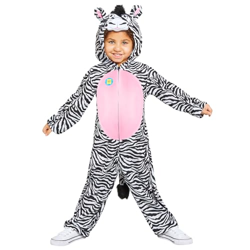 amscan Childs All In One Zebra Design Costume