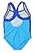 Speedo Little Girls One Piece Racerback Swimsuit (New Surf, 6)
