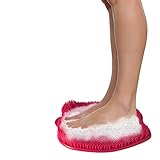 Shower Foot Massager Scrubber & Cleaner For Shower Floor - Improves Foot Circulation & Reduces Foot Pain