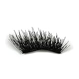 Double Magnetic False Eyelashes (4 pieces) Natural Wispy Look, Silk Synthetic Double Magnet 3D Reusable Eyelash Extensions – Uptown Lashes