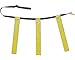 Champion Sports Quick Release Triple Flag Football Set - Youth White Belt - 25