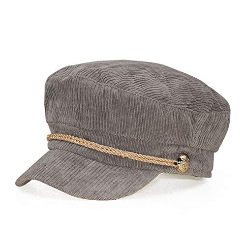 Buy JewelryBox Women Ladies Hat Corduroy Captain's Breton Cap Beatles