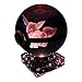 Pokemon Crystal Poke Ball Night Light with Crystal Base and Soft Cleaning Cloth (Eevee)