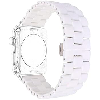 Amazon.com: Correa de cerámica a la moda, reloj inteligente ...