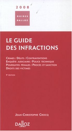Le  guide des infractions