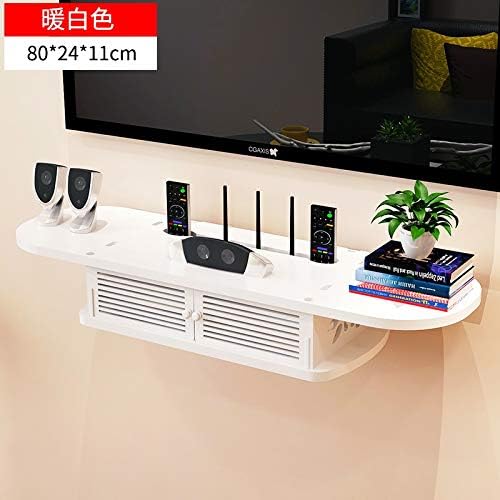 Multifuncion Estante Almacenamiento Baldas Estante Colgante De Pared Decodificador De Pared De Tv Estante De Particion Estante De Almacenamiento Caja De Almacenamiento De Perforacion Libre Lm0118953 Amazon Es Hogar