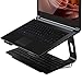 Orionstar Laptop Stand Aluminum Laptop Riser Compatible with Apple Mac MacBook Air Pro 10 to 15.6 Inch Notebook Computer, Ergonomic Elevator Holder, Blackthumb 2