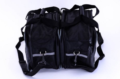 Bestem LGBM-R12GS-SDL-CP Black Side Case Liners with Clear Pocket for BMW R1200GS, Pair - Thumbnail 3