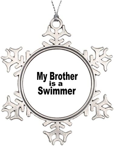 Xmas Trees Decorated Swimming