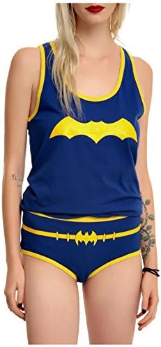 Batgirl Underoos One Top and One Panty Adult-Size Underwear Set (Medium)
