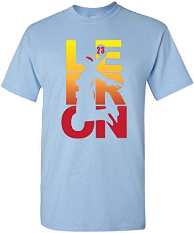 City Shirts Mens New Lebron Fan Wear Los Angeles LA # 23 Cleveland DT Adult T-Shirt