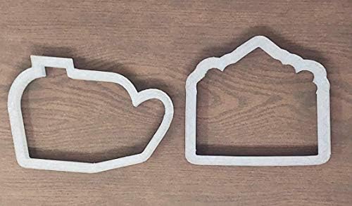 Valentines Day Cookie Cutter - American Confections - Heart Envelope, Mailbox - Set of 2 - MADE IN THE USA