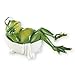 Collections Etc Lounging Bathroom Frog Hand-Painted Novelty Figurine Decor, Bathtub