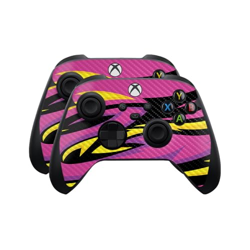 Carbon Fiber Skin Compatible with Microsoft Xbox Series X|S Controller (2 Pack)…