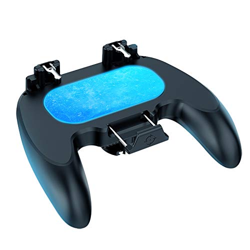 OUYAWEI H12 Mobile Gamepad ABS+Zinc Alloy with Semiconductor Cooling Shooting Game Artifact for Phones Without Battery Version