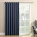 Sun Zero Barrow Energy Efficient Grommet Sliding Patio Door Curtain Panel, 100