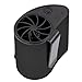 Mini Portable USB Rechargeable Fan - Personal Air Conditioner Fan Can be Worn on the Waist - Great for Camping, Fishing and Outdoor Working-Black