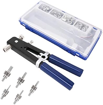 Amazon Com Baifm Hand Rivet Nut Gun With 80pcs Rivet Aluminum