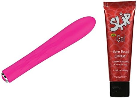 Nalone CiCi 10-function Elegant Metal Massager with Silicone Sleeve &amp; Free Water-based Personal Lubricant Forplay Slip 2.2 Oz