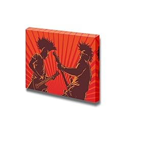 Punk Rockers with Mohawks Wall Decor