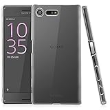 SONY Xperia X Compact Case, MicroP(TM) Super Frosted Crystal Hard Case Cover for SONY Xperia X Compact / Xperia X mini / F5321 (Clear Crystal Case)