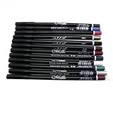 Makeup Brush，Canserin 12 Colors Eyebrow Glitter Shadow Lip EyeLiner Pencil Pen Cosmetic Makeup Set Kit