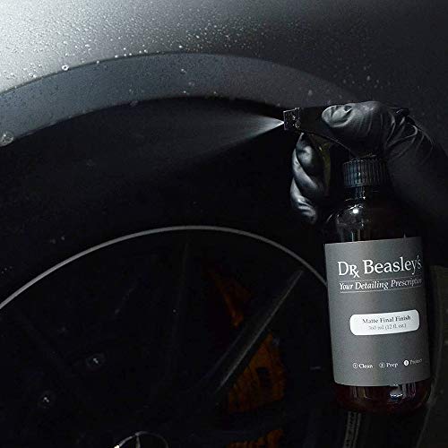 Dr. Beasley's Matte Paint Prescription Detailing Kit, Designed for Matte Cars and Motorcycles, 100% VOC Free, 2 Years of Protection