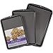 Wilton Bake It Better 3-Piece Cookie Sheet Pan Set, Non-Stick
